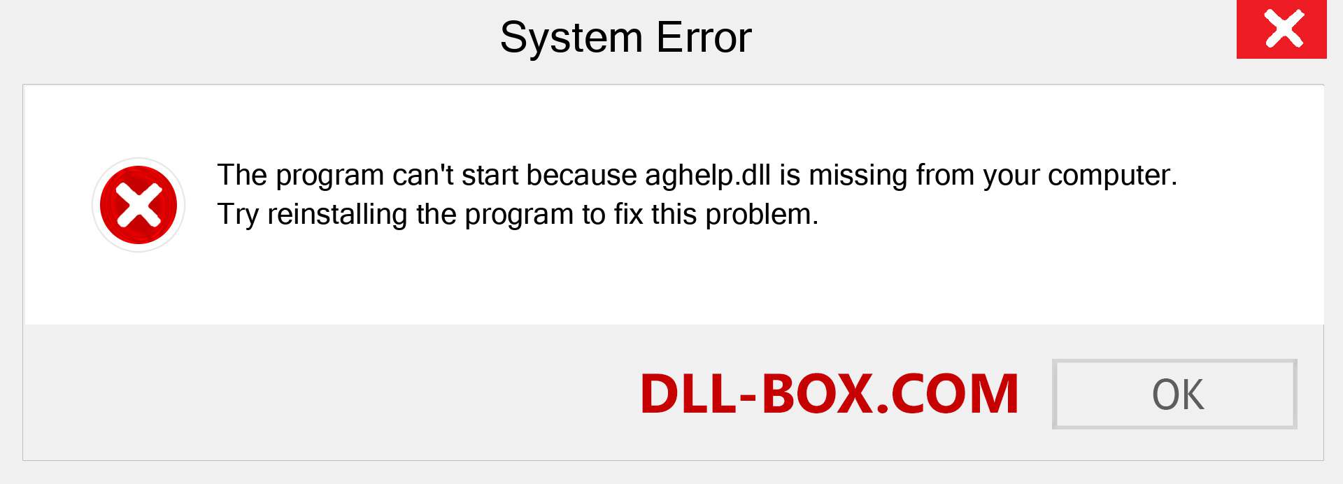  aghelp.dll file is missing?. Download for Windows 7, 8, 10 - Fix  aghelp dll Missing Error on Windows, photos, images